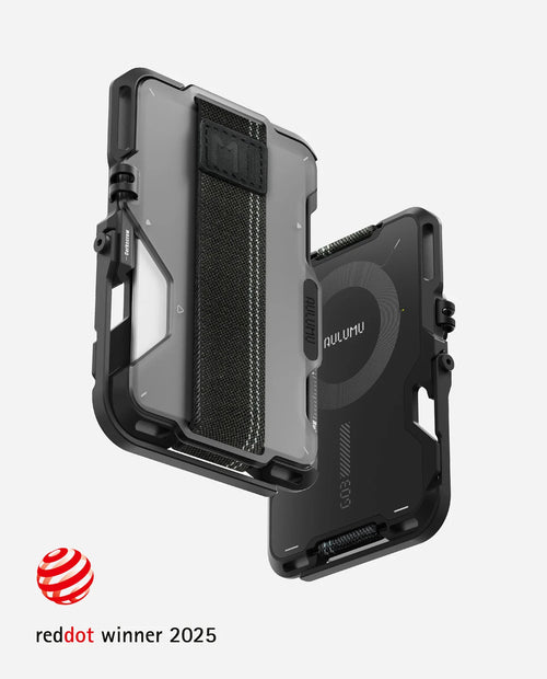 AULUMU G03 Multi-Tool Magnetic Metal Wallet | Frosted Cover | MagSafe - TecHub