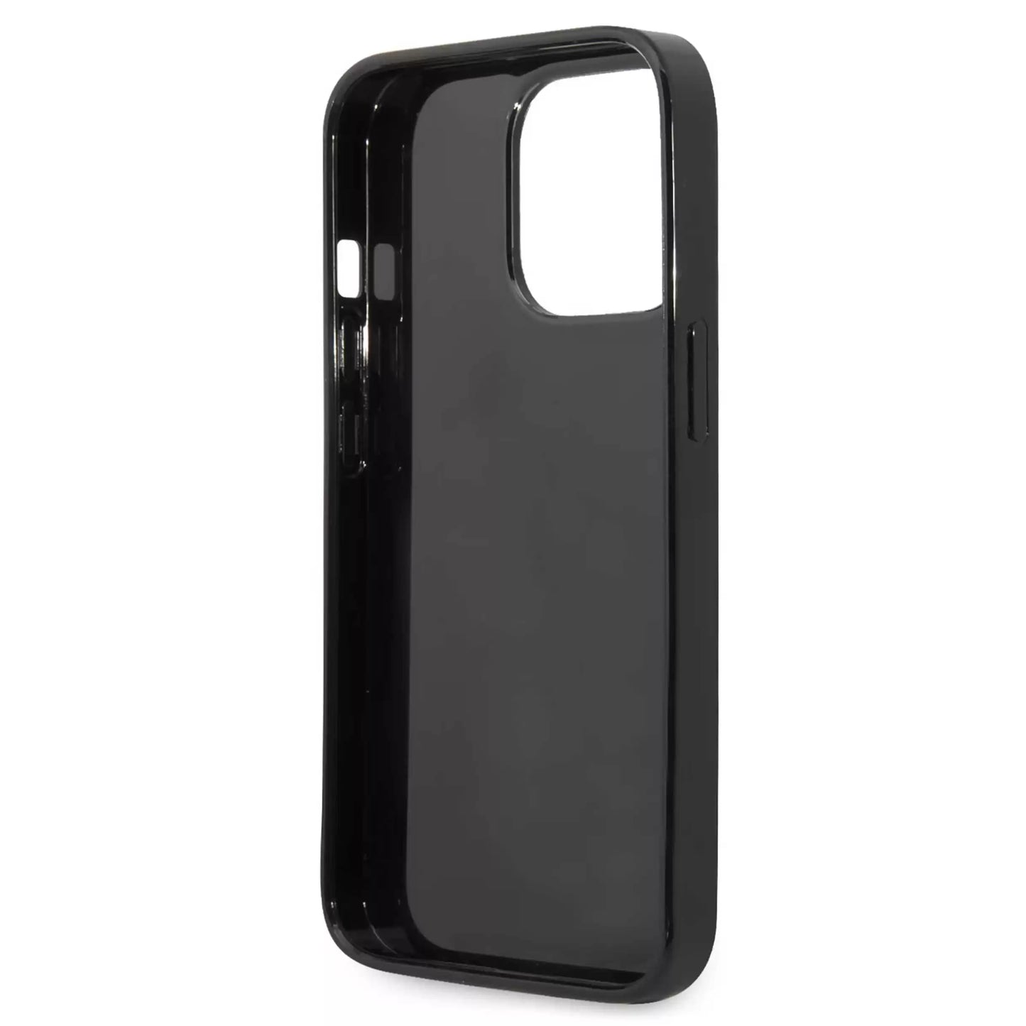 Guess PC/TPU Elegant Marble Design Case for iPhone 13 Pro - Black - TecHub