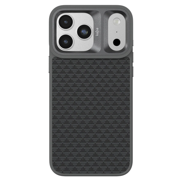 Kajsa Glamorous Collection - Pyramid Pattern Back Case for iPhone 17 Pro Max (MagSafe Compatible)