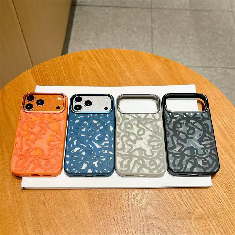 VAWI Exclusive Design Abstract Line MagSafe Case for iPhone 17 Pro Max