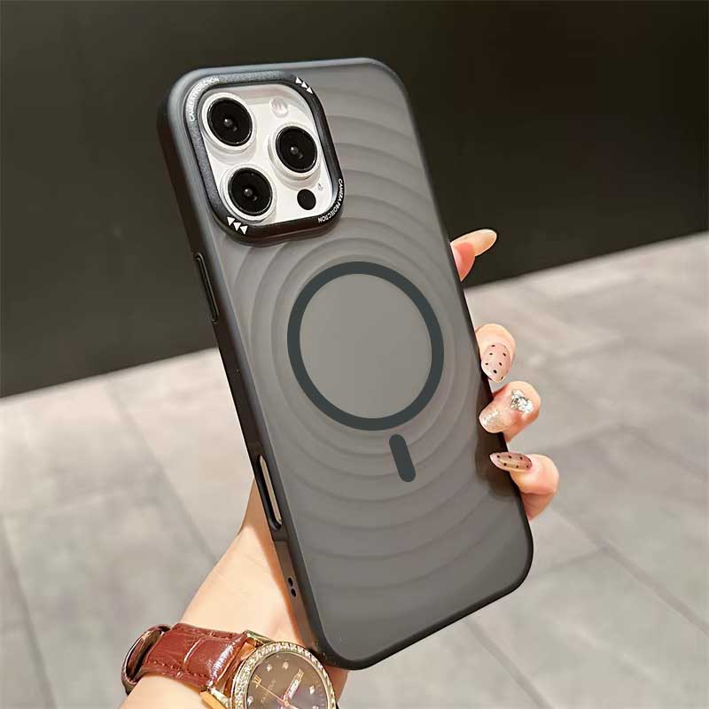 Case World Fashion Matte Translucent with Camera Frame for iPhone 13 Pro Max