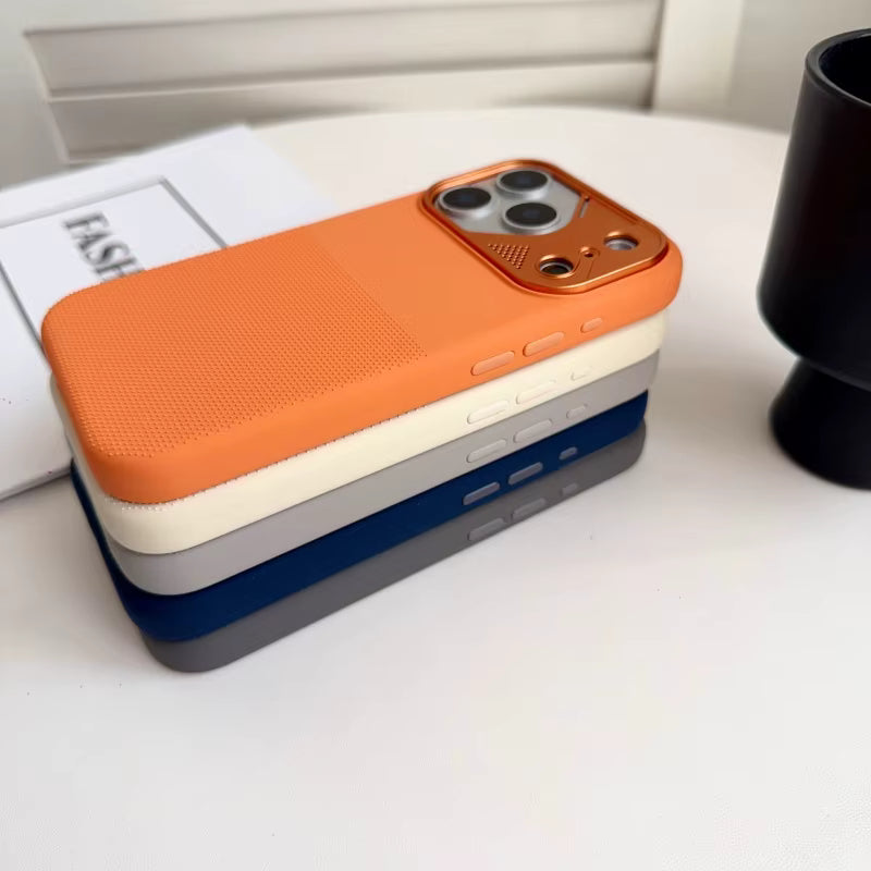 VAWI Liquid Silicone Magnetic Full Coverage Lens Shockproof Protective Case for iPhone 17 Pro Max