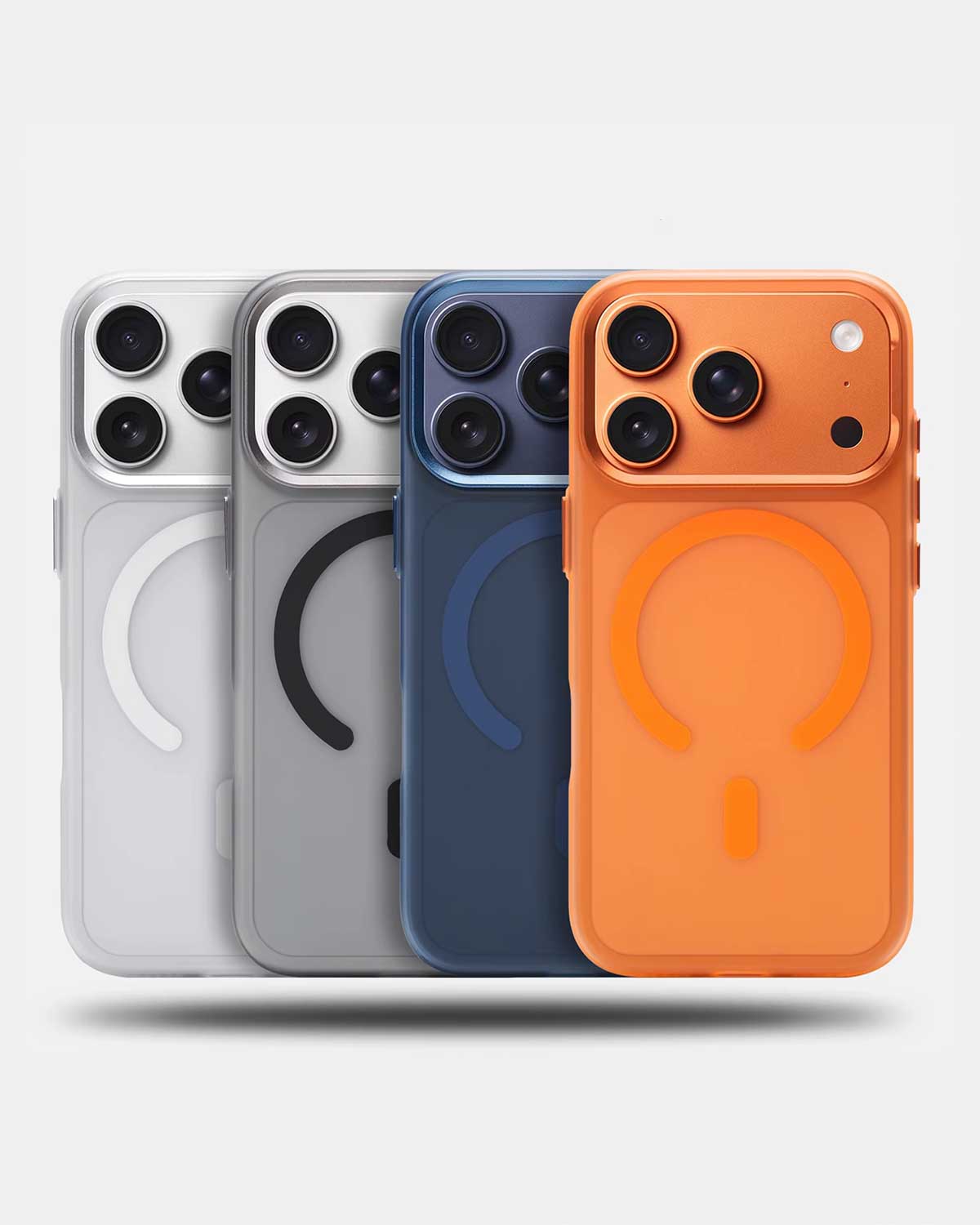 TecHub VAWI matte anti-fingerprint iPhone 17 Pro Max case showing a sleek, simple design with a smooth matte finish.