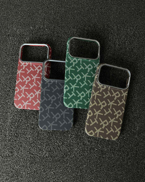 FreeKnite Fiber Texture Slim Matte Hard PC for iPhone 17 Pro Max