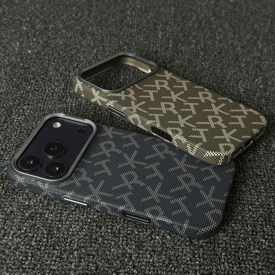 FreeKnite Fiber Texture Slim Matte Hard PC for iPhone 17 Pro Max