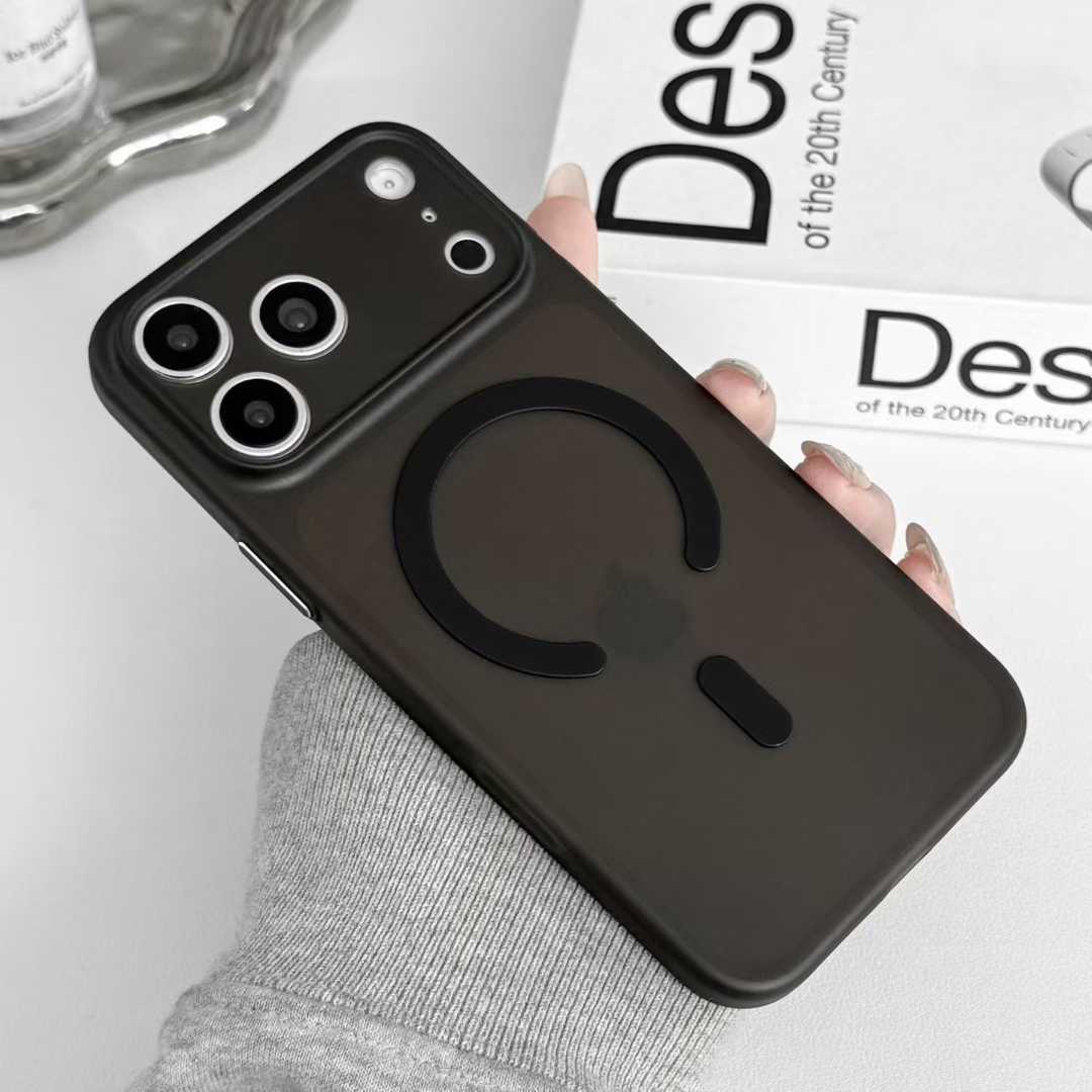 Ultra-thin MagSafe Soft Transparent Matte TPU Silicone for iPhone 17 Pro Max