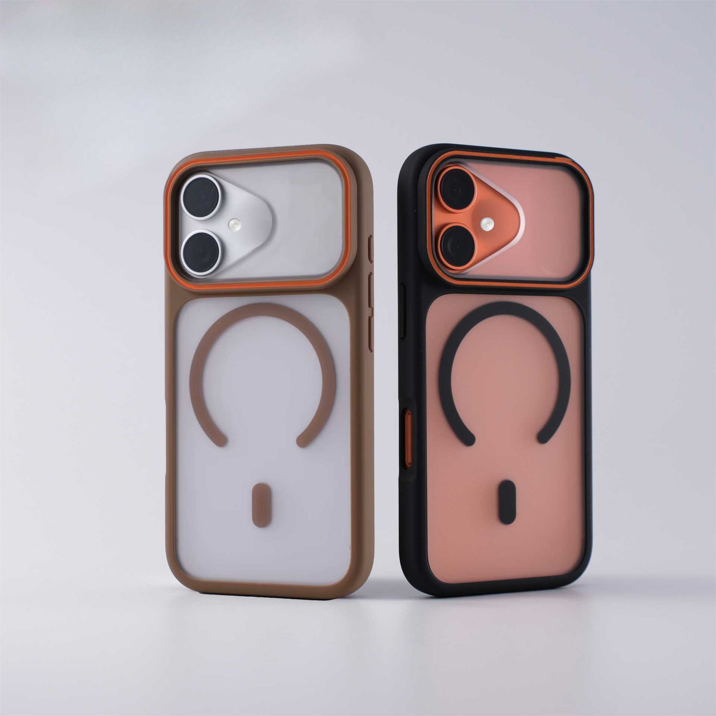 TecHub i-Like Ice Fog Magnetic MagSafe case for iPhone 16 showing sleek icy blue design with magnetic edges.