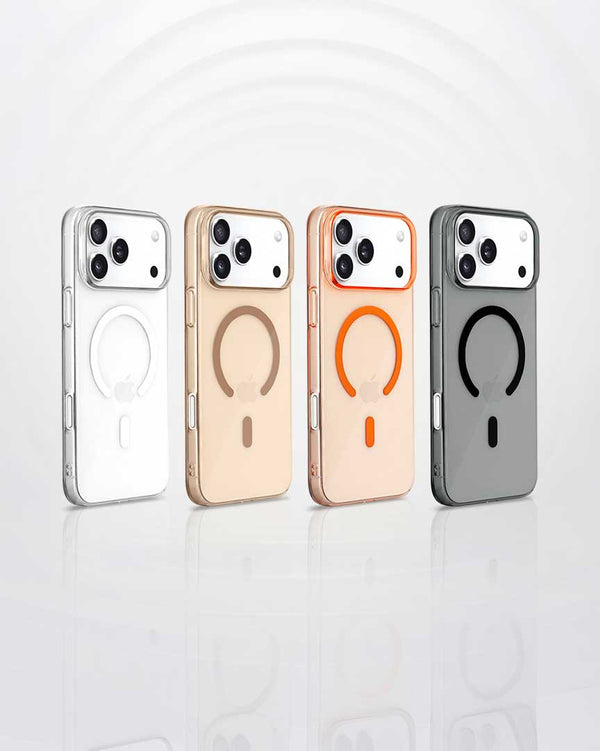 Apple iPhone 17 Pro Max Acrylic Clear Case with MagSafe (No Camera Button)