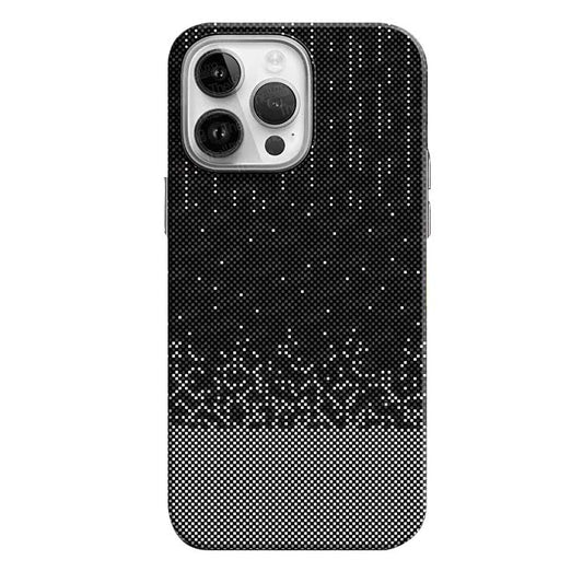 FreeAir MagSafe Carbon Fiber Design Case for iPhone 15 Pro Max - Black