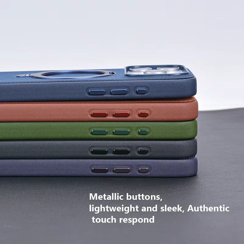 Lanex Shockproof Magnetic Bracket 360 Rotation Stand MagSafe Case for iPhone 17 Pro Max