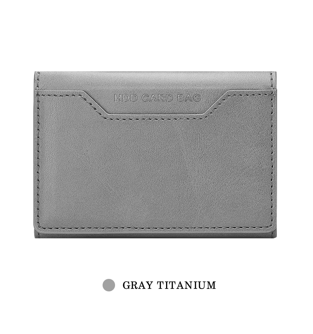 HDD Leather MagSafe Foldable Wallet Card Holder and Stand