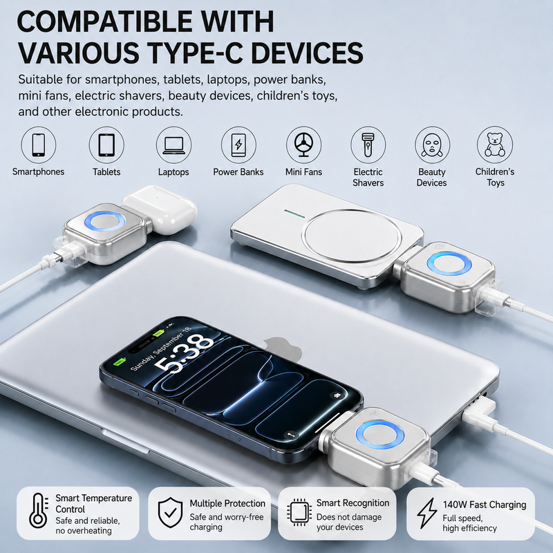 X01 140W Full-charging Separator Automatic Power Off Battery Protector Smart Charging Disconnector