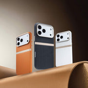 Luxury magnetic PC shockproof MagSafe case for iPhone 17 Pro Max by TecHub, featuring a sleek business style design.