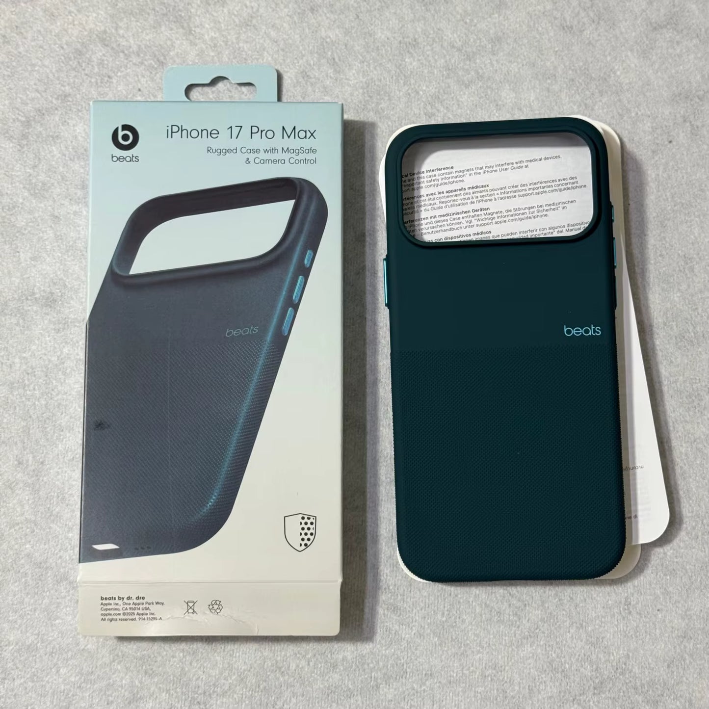 Beats iPhone 17 Pro Max Rugged Case with MagSafe and Camera Control