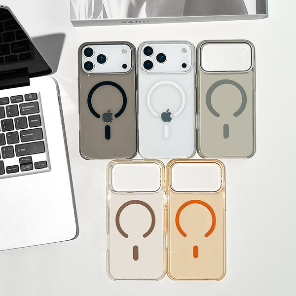 Apple iPhone 17 Pro Max Acrylic Clear Case with MagSafe (Without Camera Button)
