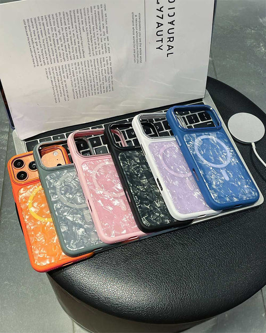 Luxury Shell Magnetic MagSafe TPU Case for iPhone 17 Pro Max
