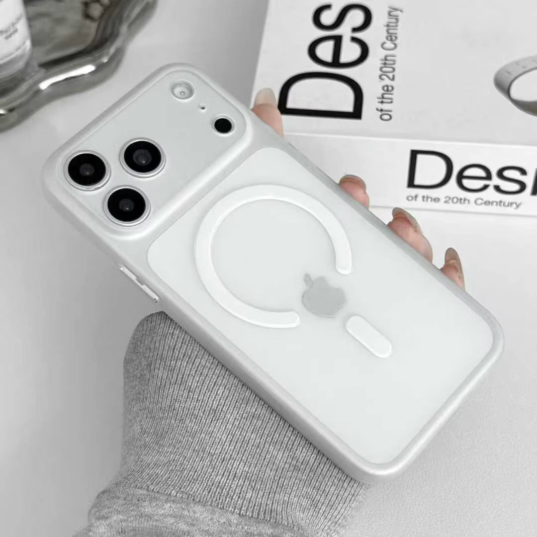 Ultra-thin MagSafe Soft Transparent Matte TPU Silicone for iPhone 17 Pro Max