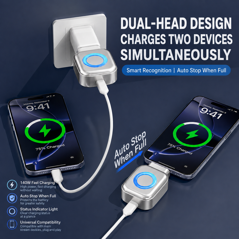 X01 140W Full-charging Separator Automatic Power Off Battery Protector Smart Charging Disconnector