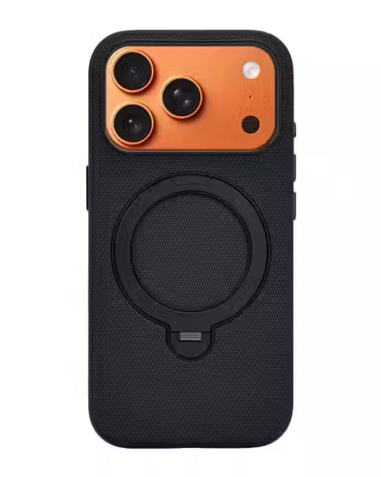 TecHub Lanex Shockproof Magnetic Bracket 360 Rotation iPhone 17 Pro Max MagSafe case with sturdy stand and magnetic design.