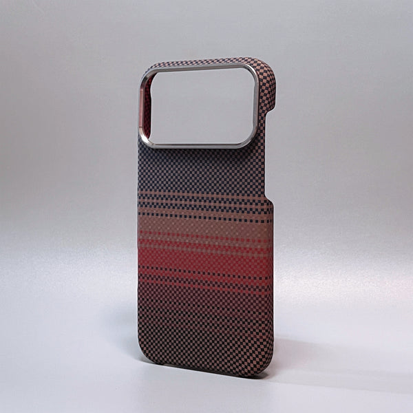 Pitakuka Ultra-Slim Tactile Woven Case for iPhone 17 Pro Max - Gold