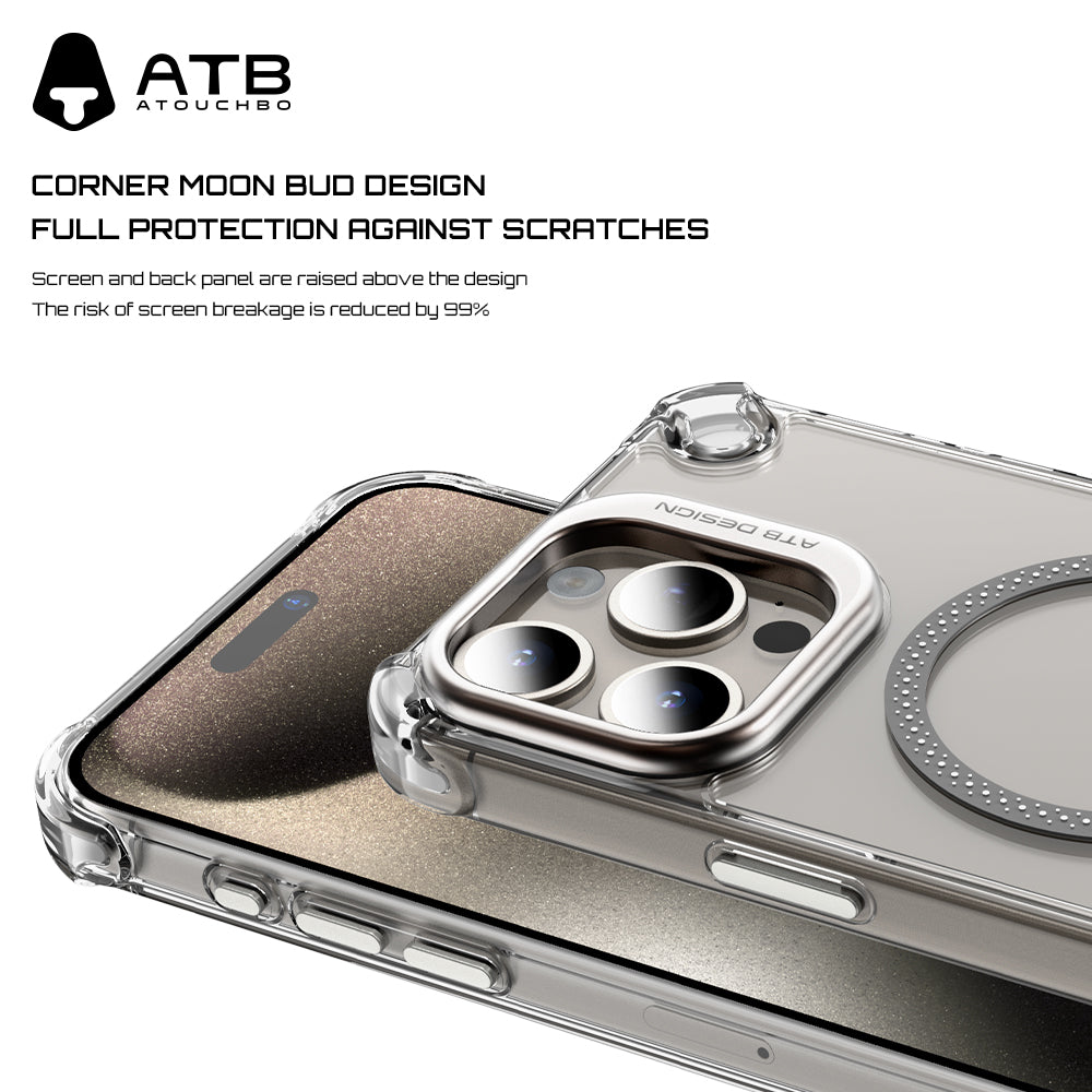 ATB Design MagSafe and Lens Stand Anti-Shock Case for iPhone 14 Pro Max