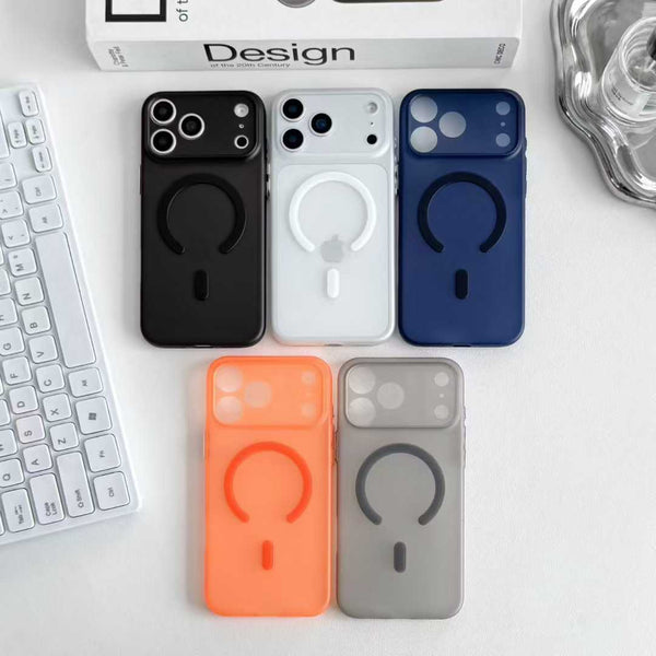 Ultra-thin MagSafe Soft Transparent Matte TPU Silicone for iPhone 17 Pro Max