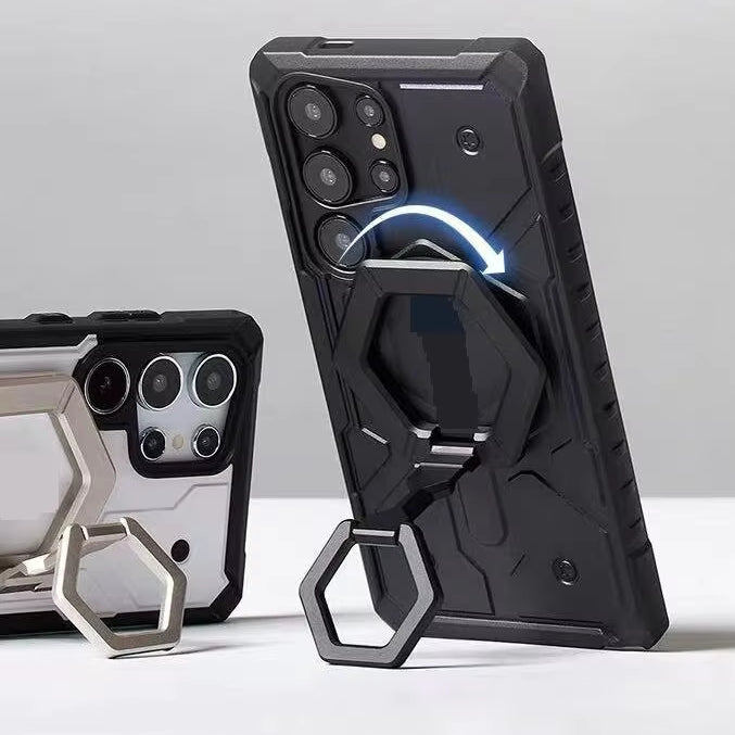 UAG Magnetic Ring Metal Grip 360 Rotation Adjustable Stand - Black