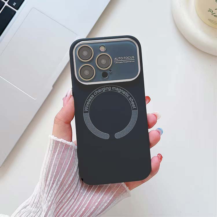 Magnet Design Case Liquid Silicone Magnetic Case for iPhone 14 Pro Max