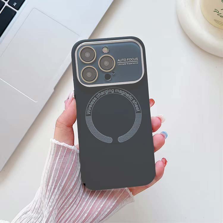 Magnet Design Case Liquid Silicone Magnetic Case for iPhone 14 Pro Max