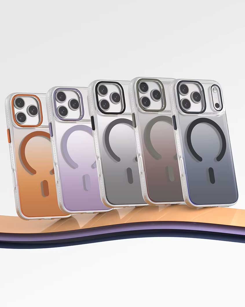 Lanex Gradient Colors Magnetic Case for iPhone 17 Pro Max - TecHub