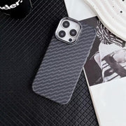 FreeAir MagSafe Carbon Fiber Design Case for iPhone 15 Pro Max - Grey Stripes - TecHub