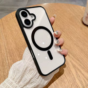Q-Series جراب حماية أكريليك يدعم MagSafe مقاوم للصدمات لـ iPhone 17 - TecHub