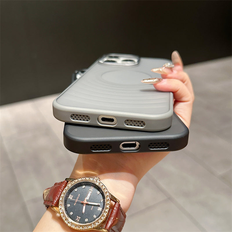 Case World Fashion Matte Translucent with Camera Frame for iPhone 13 Pro Max