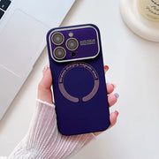 Liquid silicone magnetic iPhone 14 Pro Max case by TecHub with sleek magnet design and protective build.