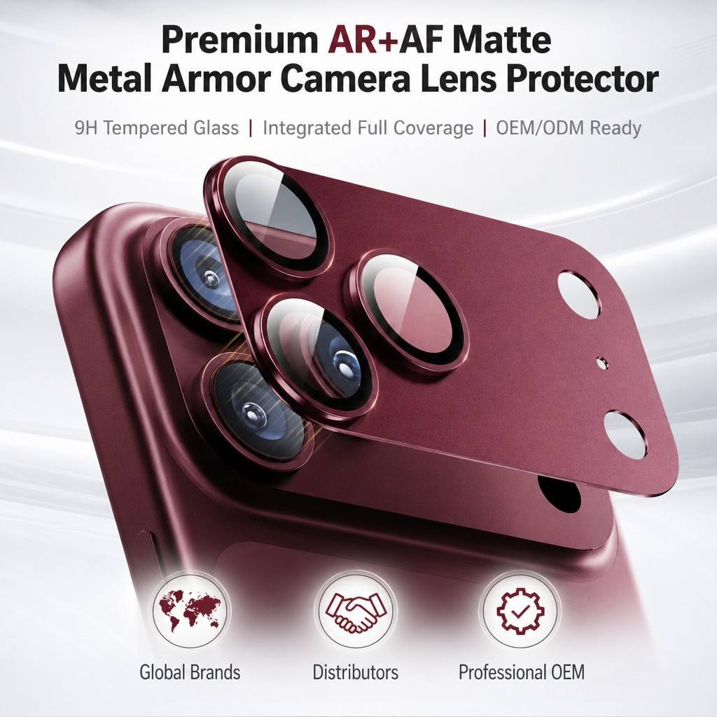 HDCI Anti Scratch Camera Lens Protector for iPhone 17/18 Pro Max