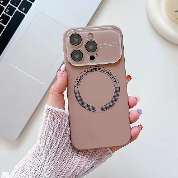 Magnet Design Case Liquid Silicone Magnetic Case for iPhone 14 Pro Max