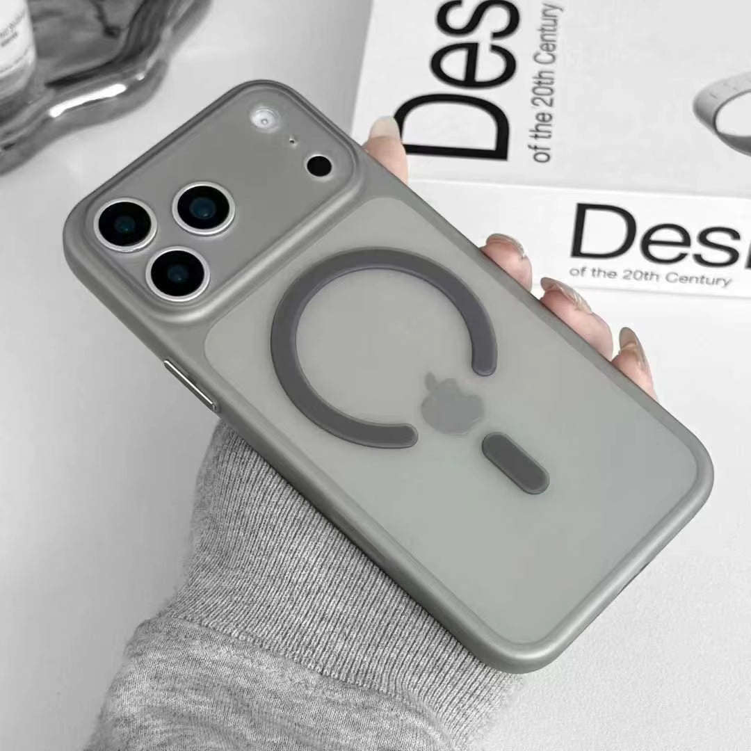 Ultra-thin MagSafe Soft Transparent Matte TPU Silicone for iPhone 17 Pro Max