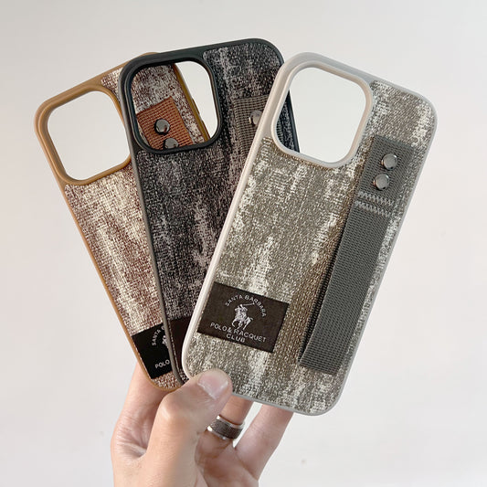 Santa Barbara Luxury Case with Strap for iPhone