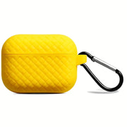 Silicone Weavy braided AirPods case in vibrant colors, protective cover with textured braided design for My Store AirPods case.
