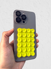 Double-sided silicone sticky patch case by TecHub designed for anti-slip grip and universal protection.