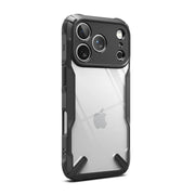 Black Ringke Fusion-X slim protective TPU case for iPhone 17/18 Pro, featuring rugged design and reinforced edges.