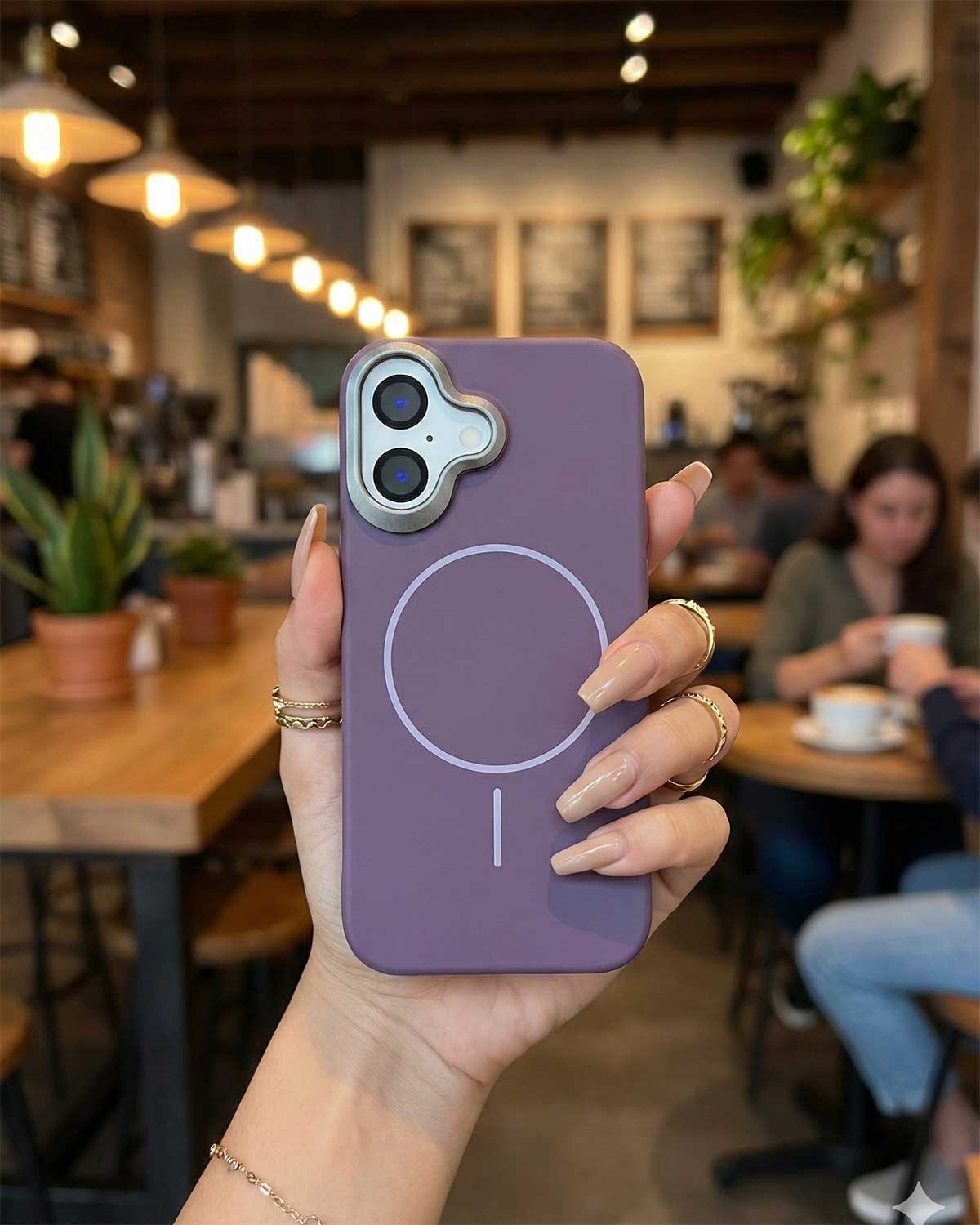 COMIE Hard Shockproof Matt MagSafe Case for iPhone 17