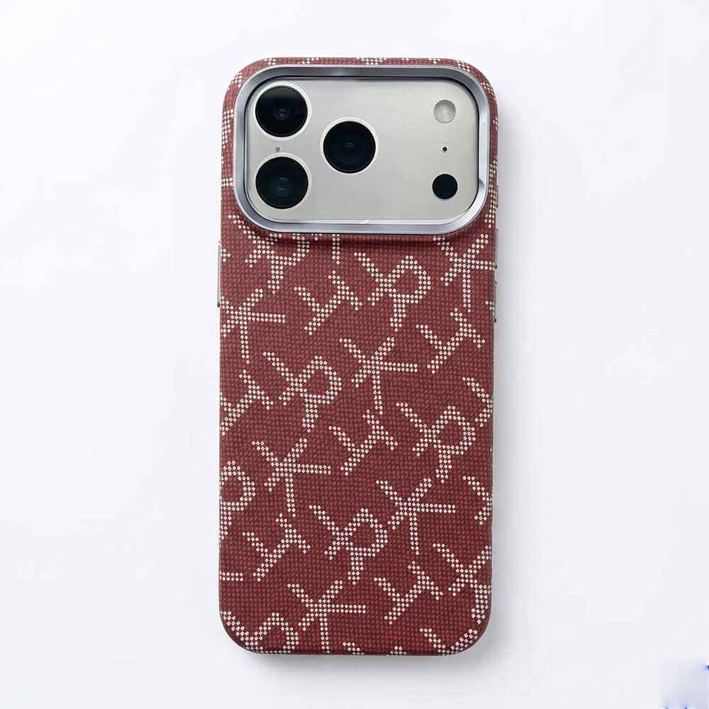 FreeKnite Fiber Texture Slim Matte Hard PC for iPhone 17 Pro Max