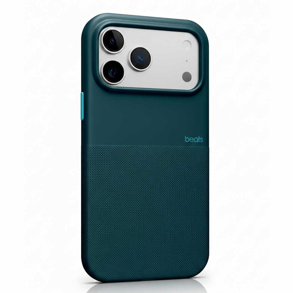 TecHub Beats iPhone 17 Pro Max rugged case with MagSafe and camera control, showing textured black exterior and precise cutouts.