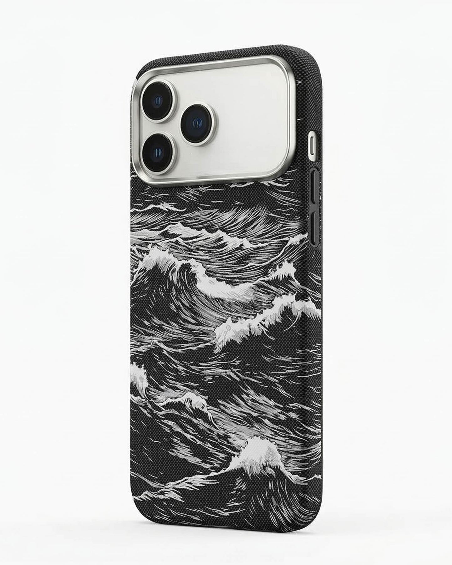 FreeAir MagSafe Waves Carbon Premium Design Case for iPhone 17 Pro Max