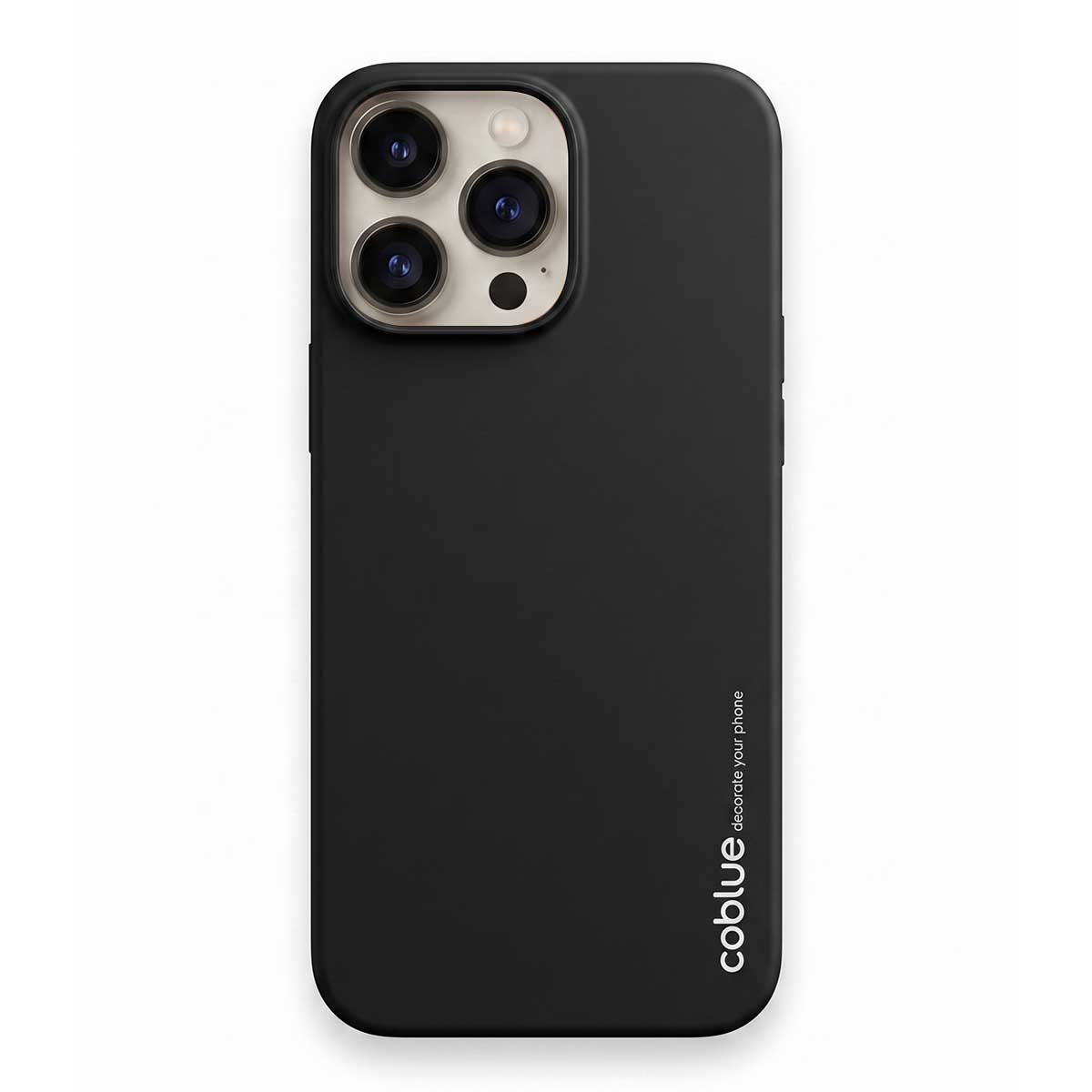 TecHub CoBlue premium hard matte case for iPhone 15 Pro Max, showcasing a sleek, durable protective cover with matte finish.