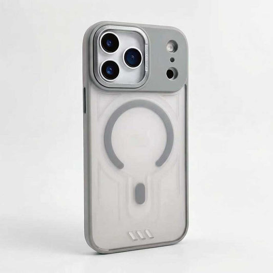 TecHub i-Like Shockproof MagSafe case for iPhone 17 Pro, anti-fingerprint protective phone cover with durable design.