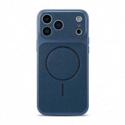 TecHub MMKIO PU leather MagSafe case for iPhone 17 Pro Max, featuring a sleek TPU protective design and stylish leather finish.