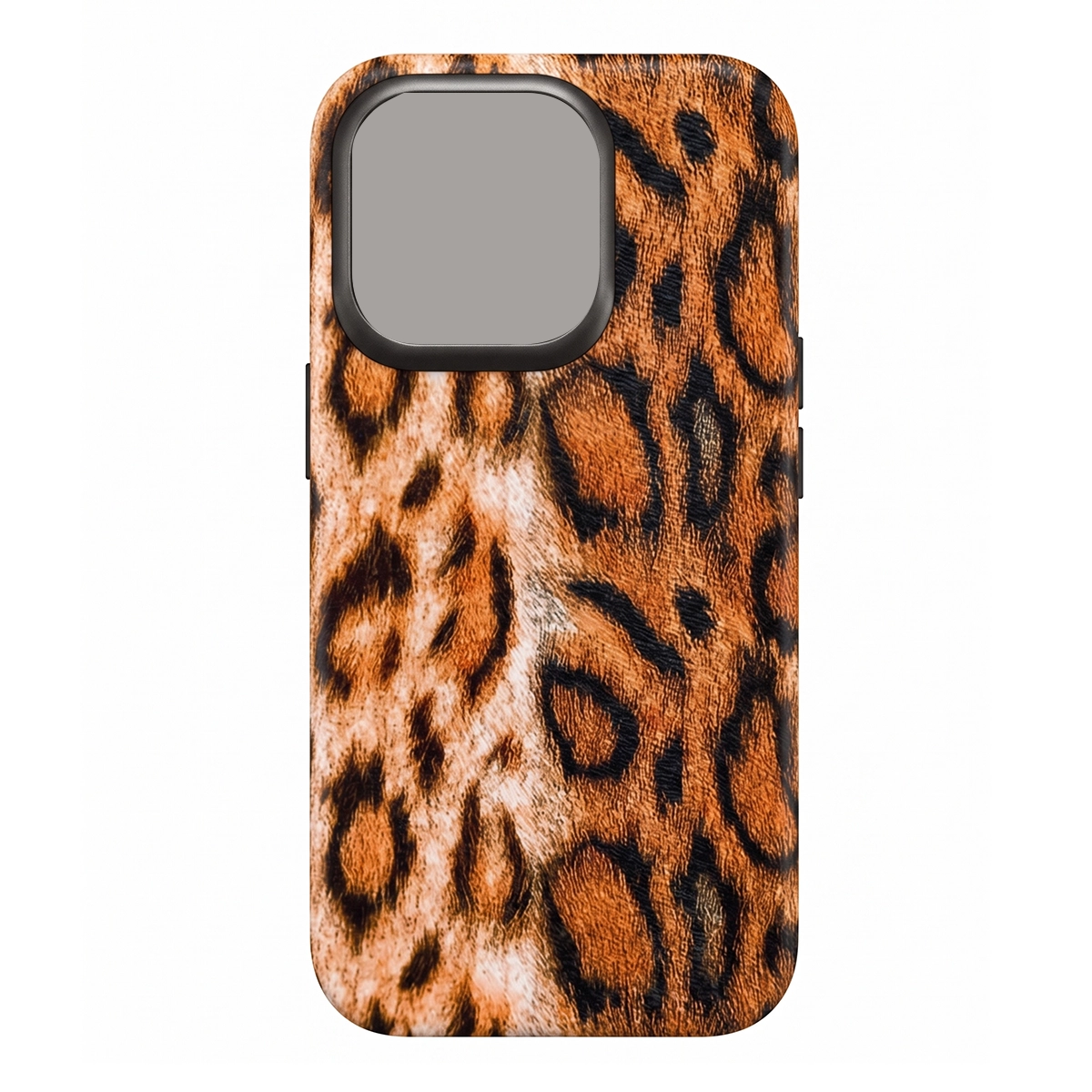 Leopard Print Phone Case Trendy Fashion - Brown