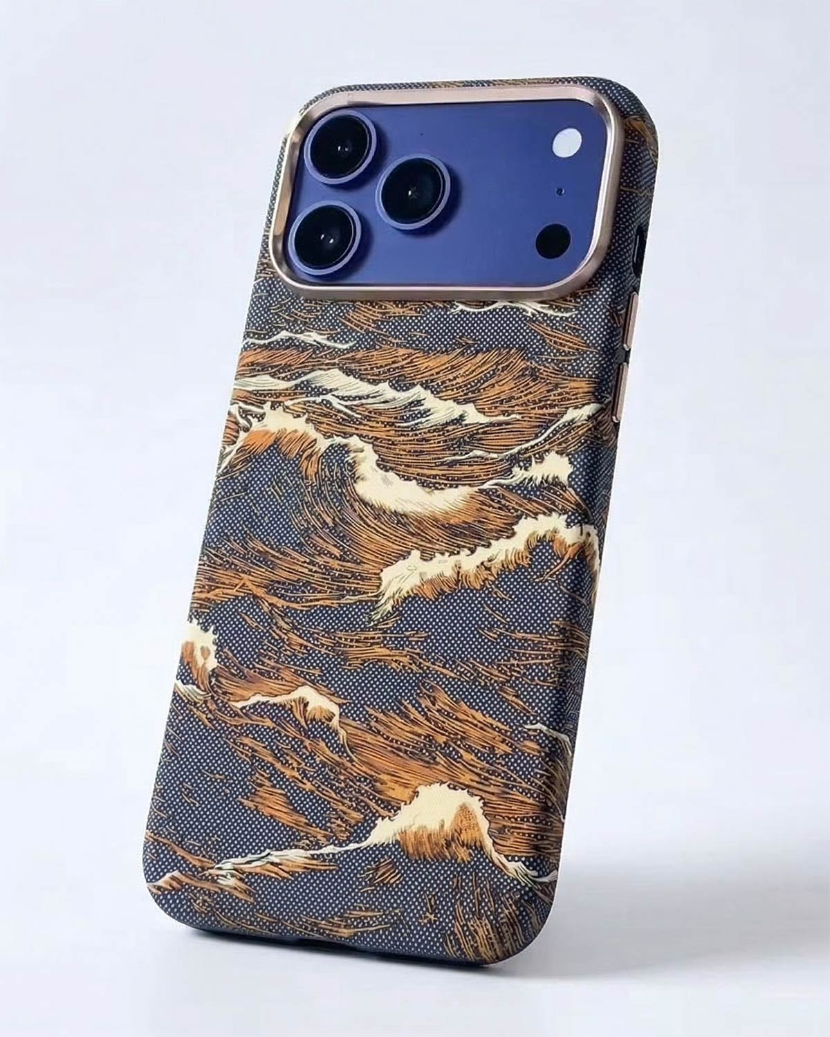 FreeAir MagSafe Waves Carbon Premium Design Case for iPhone 17 Pro Max